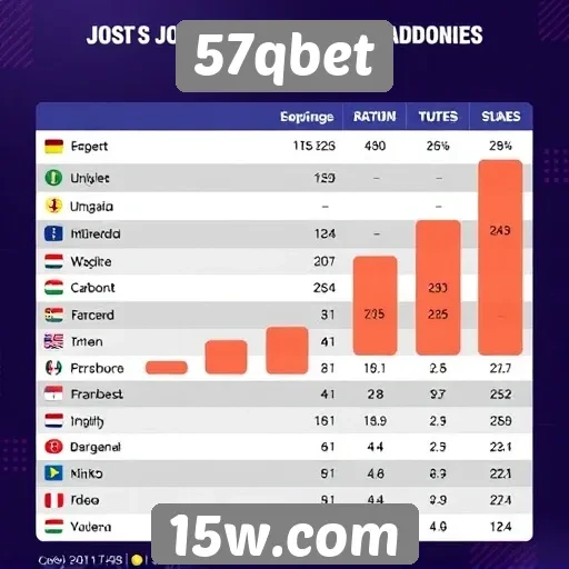Estatísticas de jogadores ativos no 57qbet
