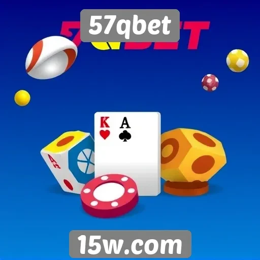 Diversidade de jogos disponíveis no 57qbet