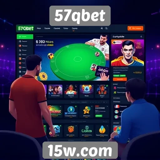 Experiência de usuário no 57qbet é intuitiva